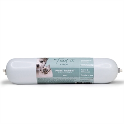 Feedit & Treat Pure Rabbit 800g - Pølse